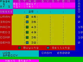 Planetfall screenshot 2 for ZX Spectrum